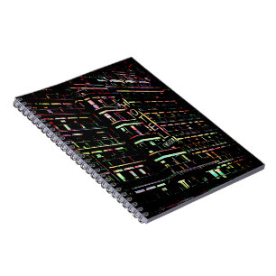 Chelsea Hotel New York City Notepad Spiral Notebook