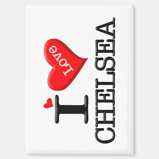 CHELSEA, I LOVE MAGNET (Front)