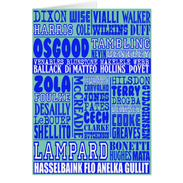 Chelsea legends (Front)