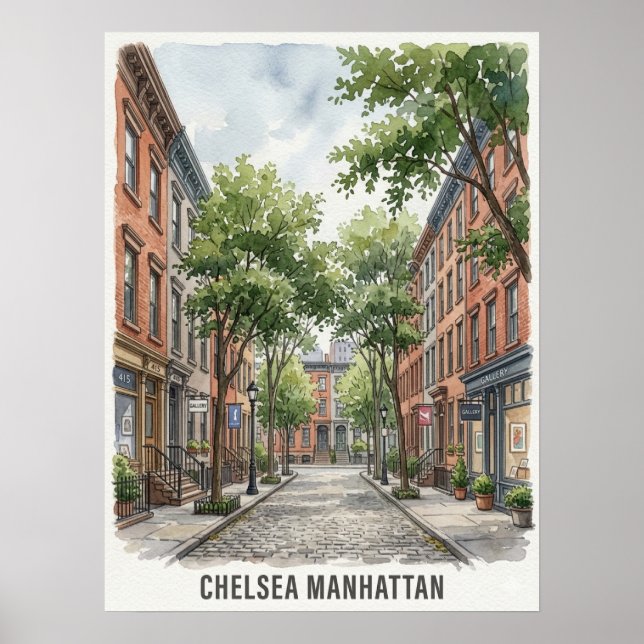 Chelsea Manhattan Poster (Front)