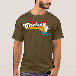Chelsea Massachusetts Vintage Distressed Souvenir  T-Shirt