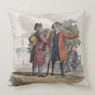Chelsea Pensioners, Cavalry and Infantry, from 'Co Cushion
