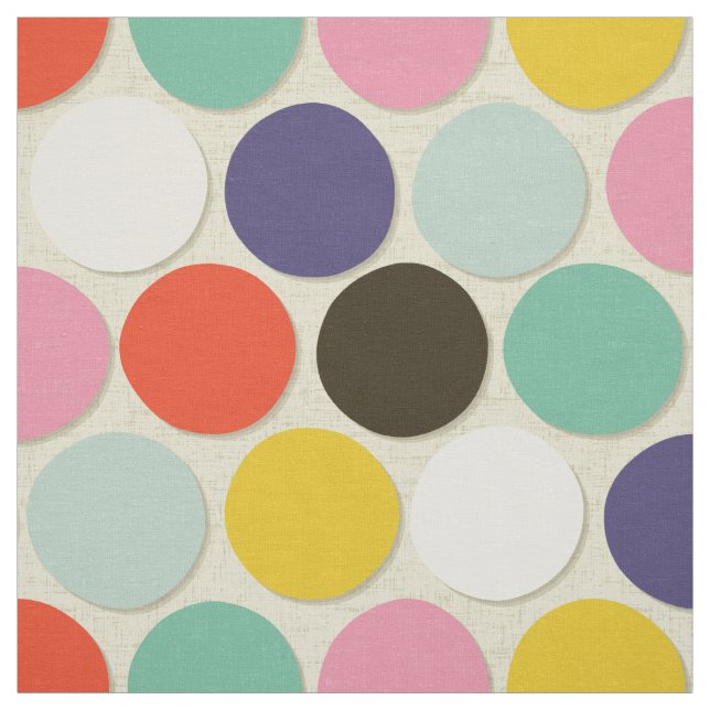 chelsea spot cream fabric (Swatch)