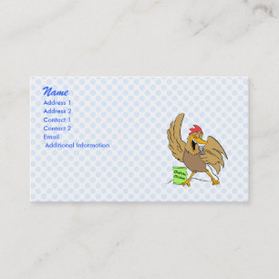 Chelvis Chicken Business Card