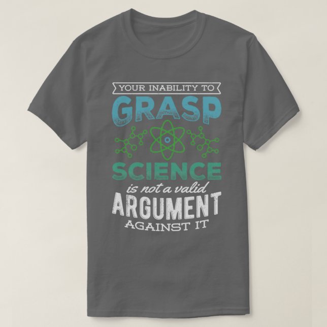 Chem astrophysics atom biochemistry T-Shirt (Design Front)