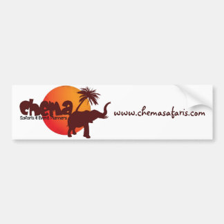Chema Safari Bumper Sticker