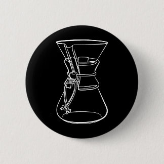 Chemex Coffee 6 Cm Round Badge
