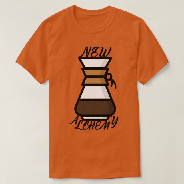 chemex coffee New Alchemy T-Shirt (Design Front)