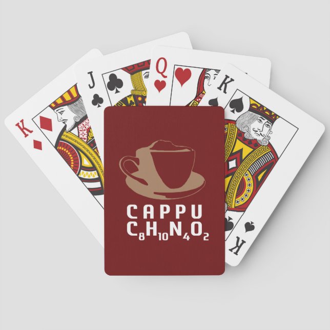 Chemical Cappuccino Playing Cards (Back)
