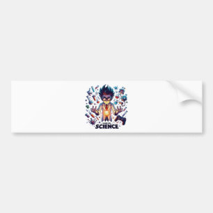 Chemical Concoction Game On, Science Theme Bumper Sticker