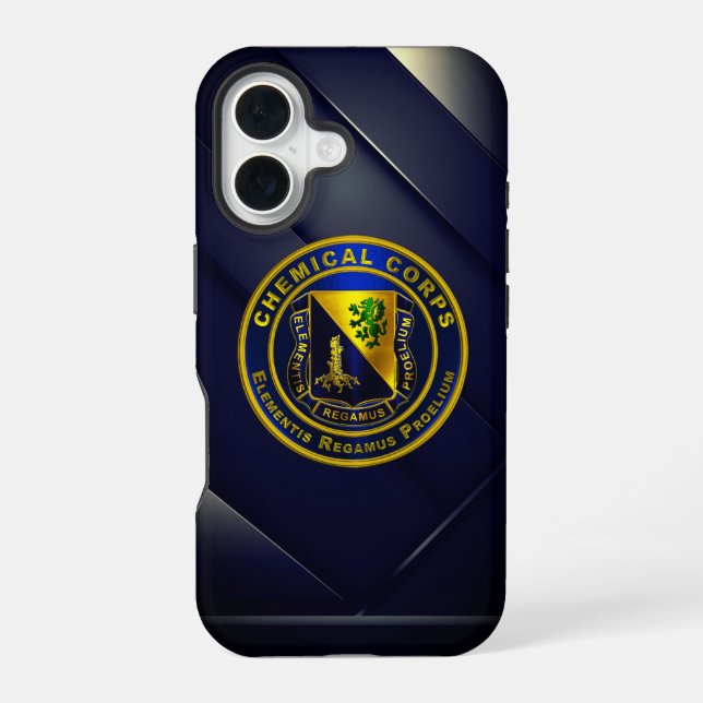 Chemical Corps  iPhone 16 Case (Back)