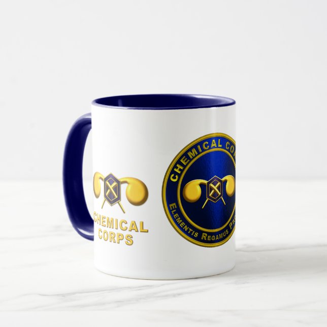 Chemical Corps  Mug (Front Left)