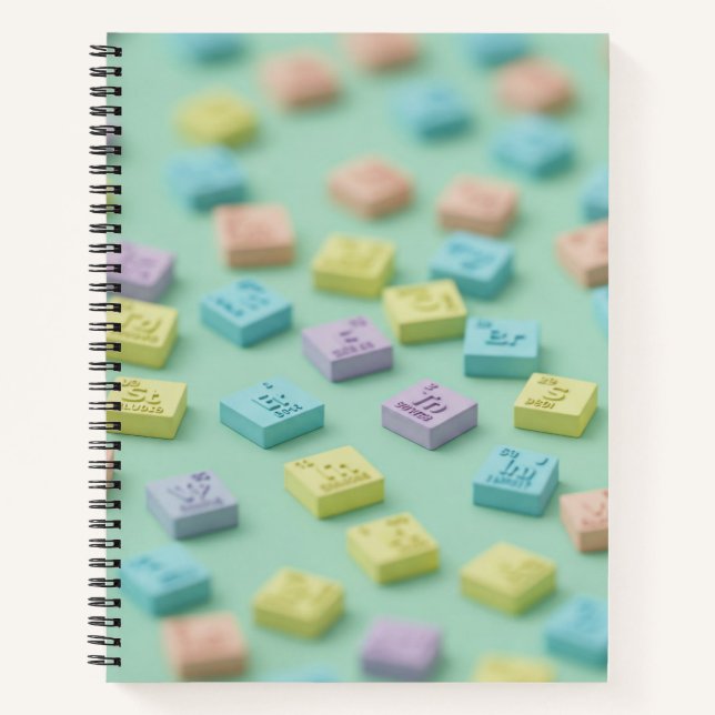 Chemical Elements by Natasha Us   Notebook (Front)