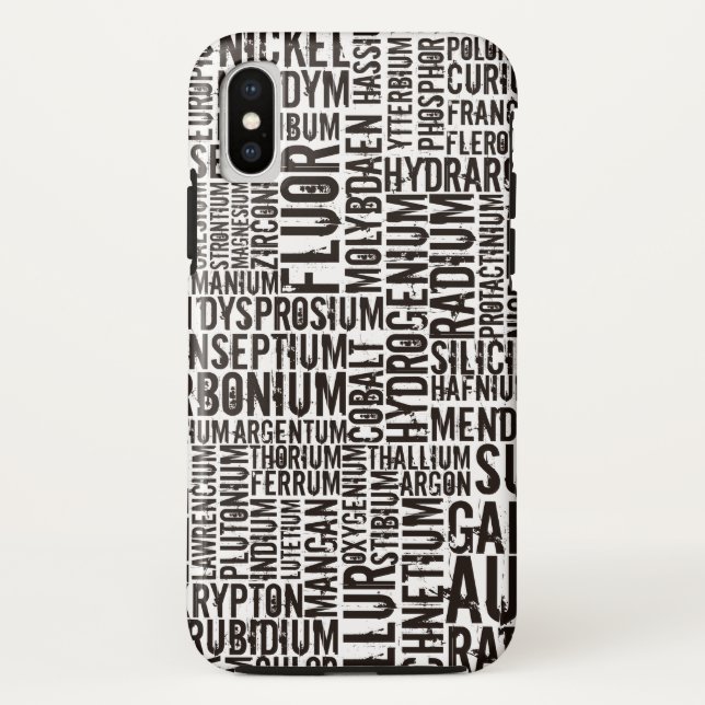 Chemical Elements... Case-Mate iPhone Case (Back)