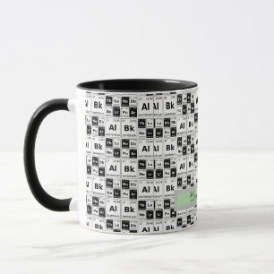 Chemical Elements table pattern Mug