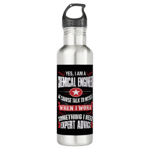 Chemical Engineer CHRISTMAS GIFT 710 Ml Water Bottle