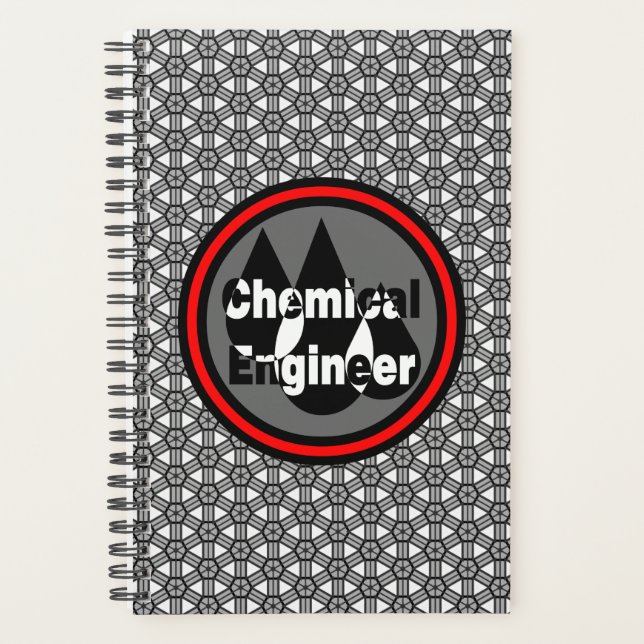 Chemical Engineer Drops Circle Planner (Front)