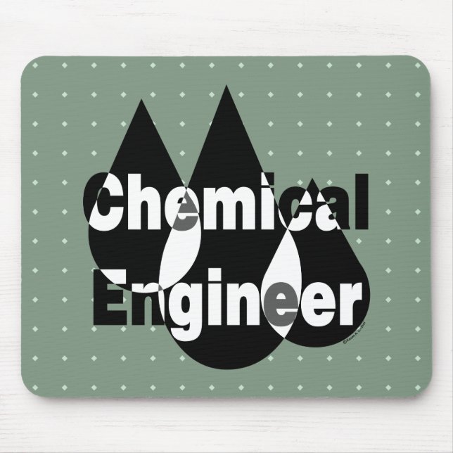Chemical Engineer Drops Mouse Pad (Front)