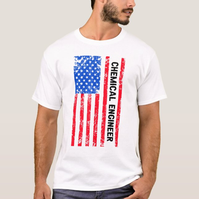 Chemical Engineer Engineering 18 T-Shirt (Front)