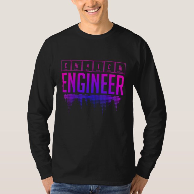 Chemical Engineer Engineering 24 T-Shirt (Front)