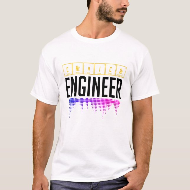 Chemical Engineer Engineering 26 T-Shirt (Front)
