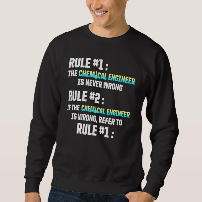 Chemical Engineer Engineering 32 Sweatshirt (Front)