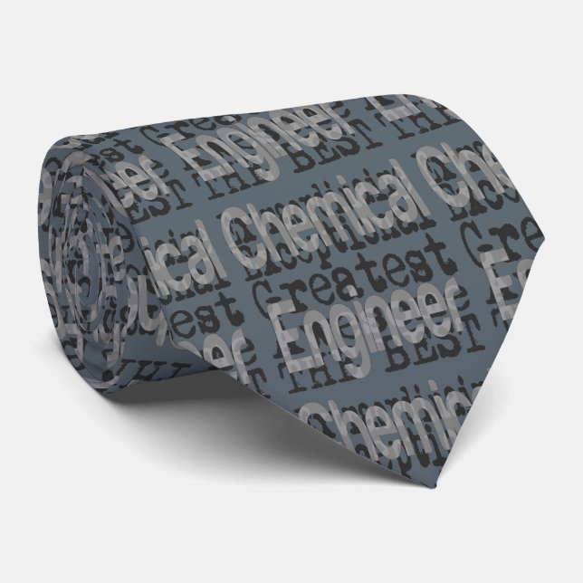 Chemical Engineer Extraordinaire Tie (Rolled)