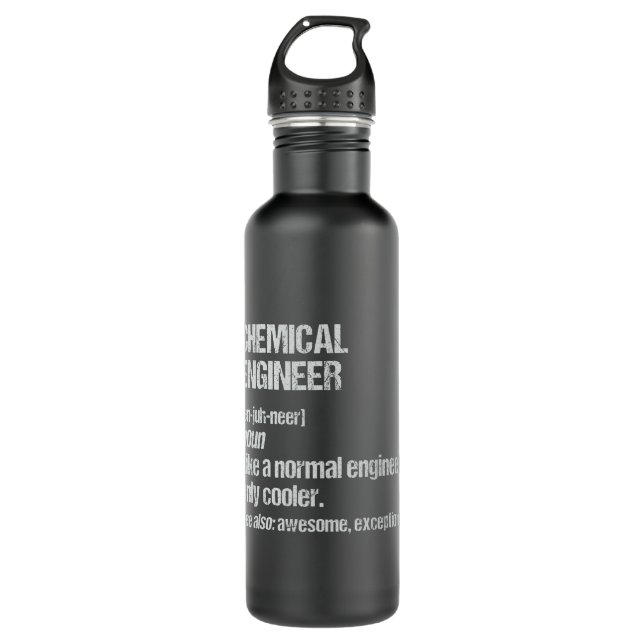 Chemical Engineer Funny Engineering Graduation 710 Ml Water Bottle (Front)
