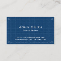 Chemical Engineer Professional Blueprint 