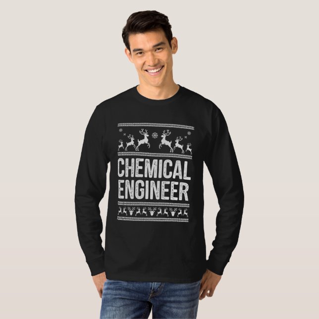Chemical Engineer Ugly Christmas Sweater (Front Full)