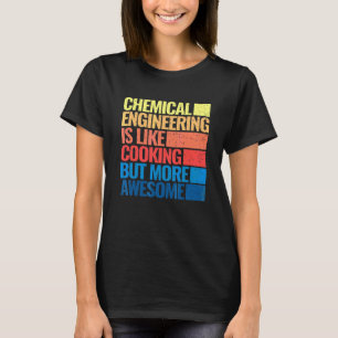 chemical engineering cooking retro men chemical en T-Shirt