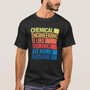 chemical engineering cooking retro men chemical en T-Shirt