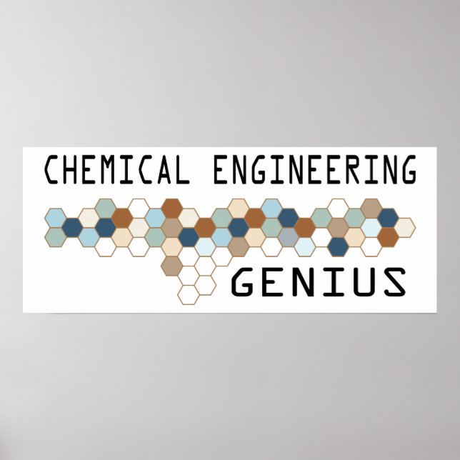 Chemical Engineering Genius Poster (Front)