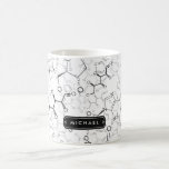 Chemical Formula Pattern Chemistry Teacher Student Coffee Mug<br><div class="desc">Funny Chemical Formula Pattern for Chemistry Teacher Student Mugs.</div>