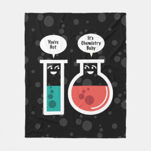 Chemical Reaction Fleece Blanket