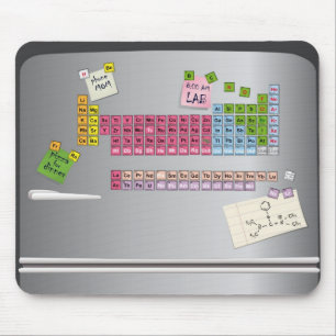 chemical refrigerator mouse pad