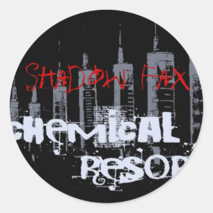 Chemical Resort Sticker Black