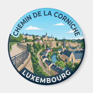 Chemin de la Corniche Luxembourg Magnet