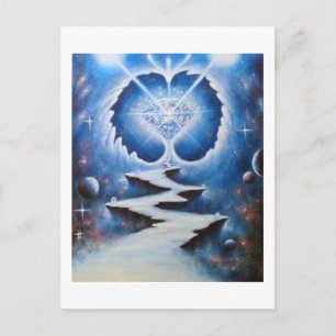Chemin du coeur postcard