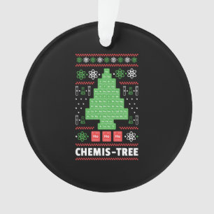 Chemis-Tree Christmas Tree With Chemistry Ornament