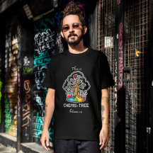 CHEMIS-TREE T-shirt between our black white tree