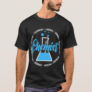 Chemist Job chemistry chemical lab assistent 1 T-Shirt