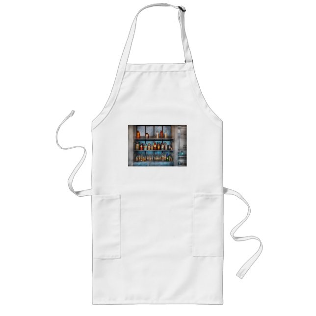 Chemist - My first chemistry set Long Apron (Front)
