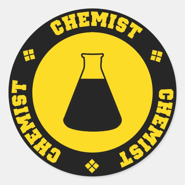 Chemist Sticker (Front)