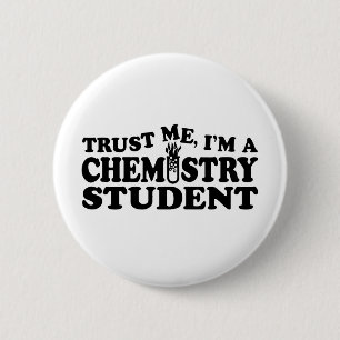 Chemist Student 6 Cm Round Badge