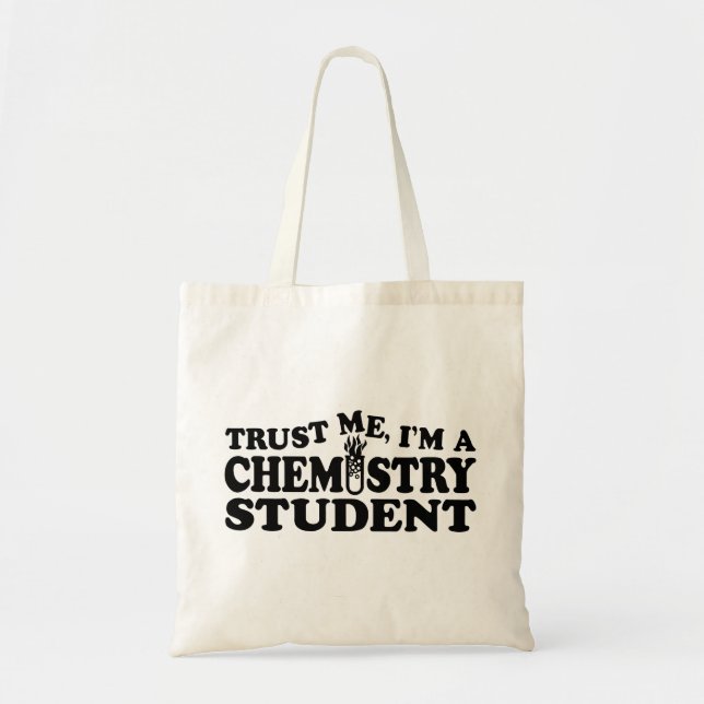 Chemist Student Tote Bag (Front)