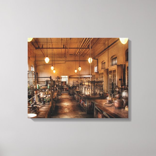 Chemist - The Chem Lab Canvas Print (Front)