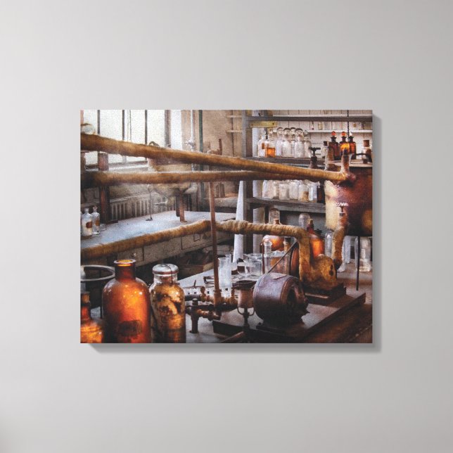 Chemist - The Still Canvas Print (Front)