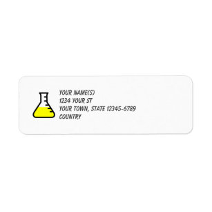 Chemistry 3 - return address labels