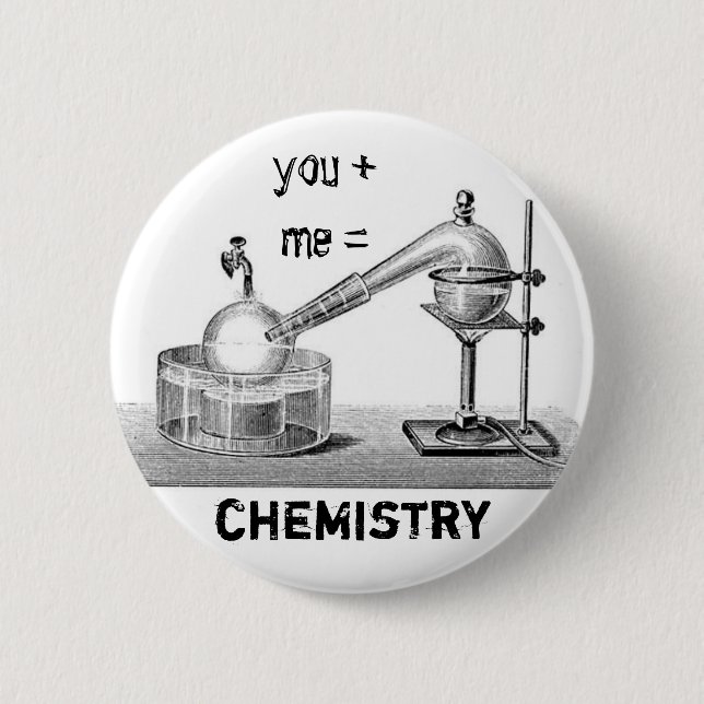 Chemistry 6 Cm Round Badge (Front)